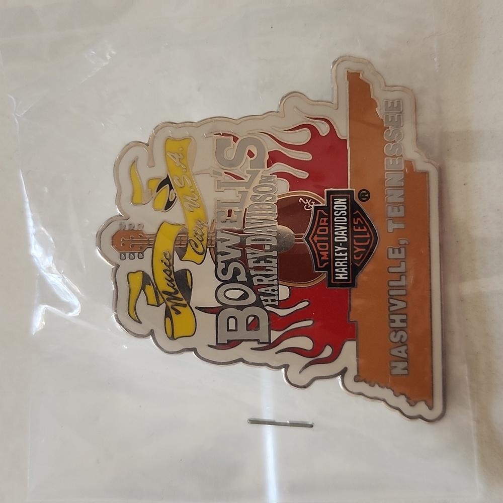Harley Davidson Pin .Nashville Tennessee